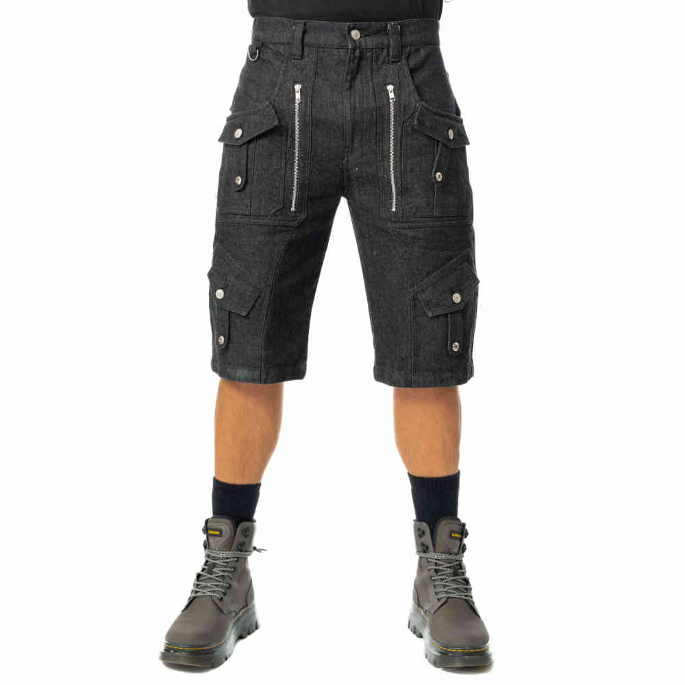 Poizen Industries - Whistler Stonewash Shorts - Black
